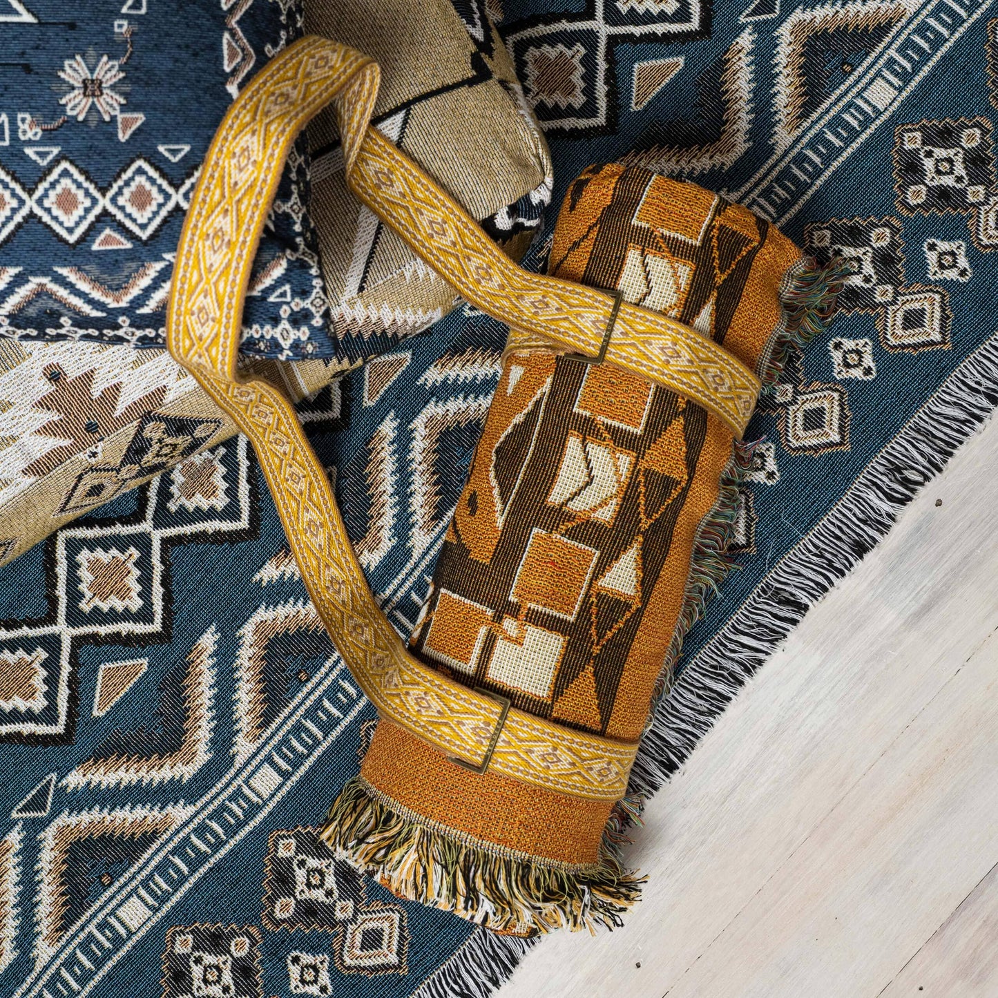 Cotton Carry Strap: Hold Me Tight - Yellow