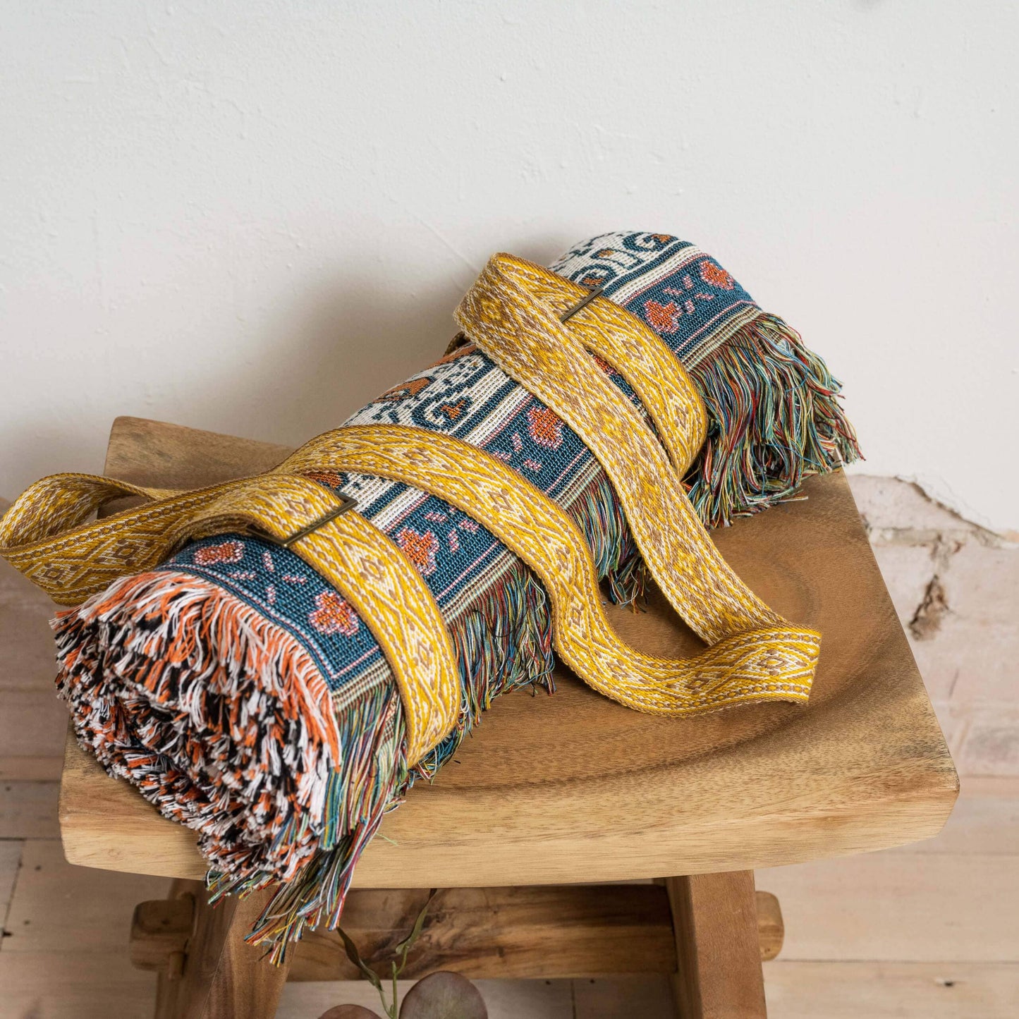 Cotton Carry Strap: Hold Me Tight - Yellow