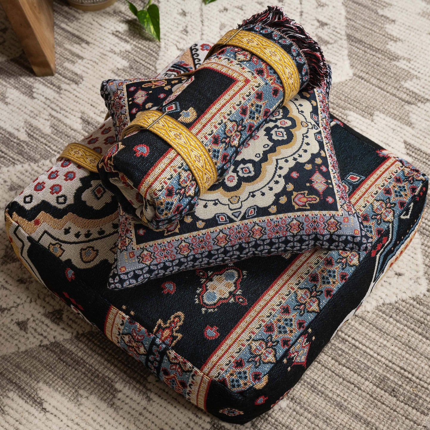 Cotton Carry Strap: Hold Me Tight - Yellow