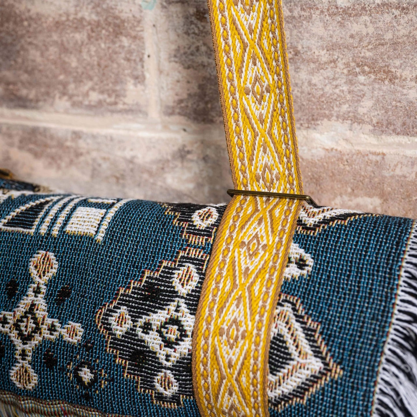 Cotton Carry Strap: Hold Me Tight - Yellow